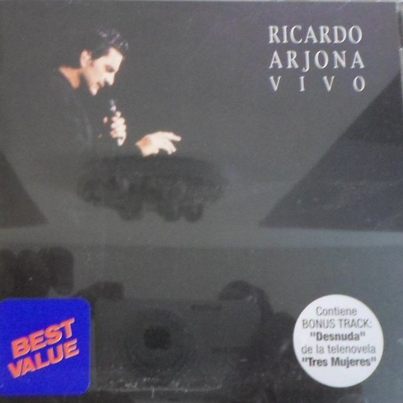 Ricardo Arjona CD – Vivo - Picture 1 of 4